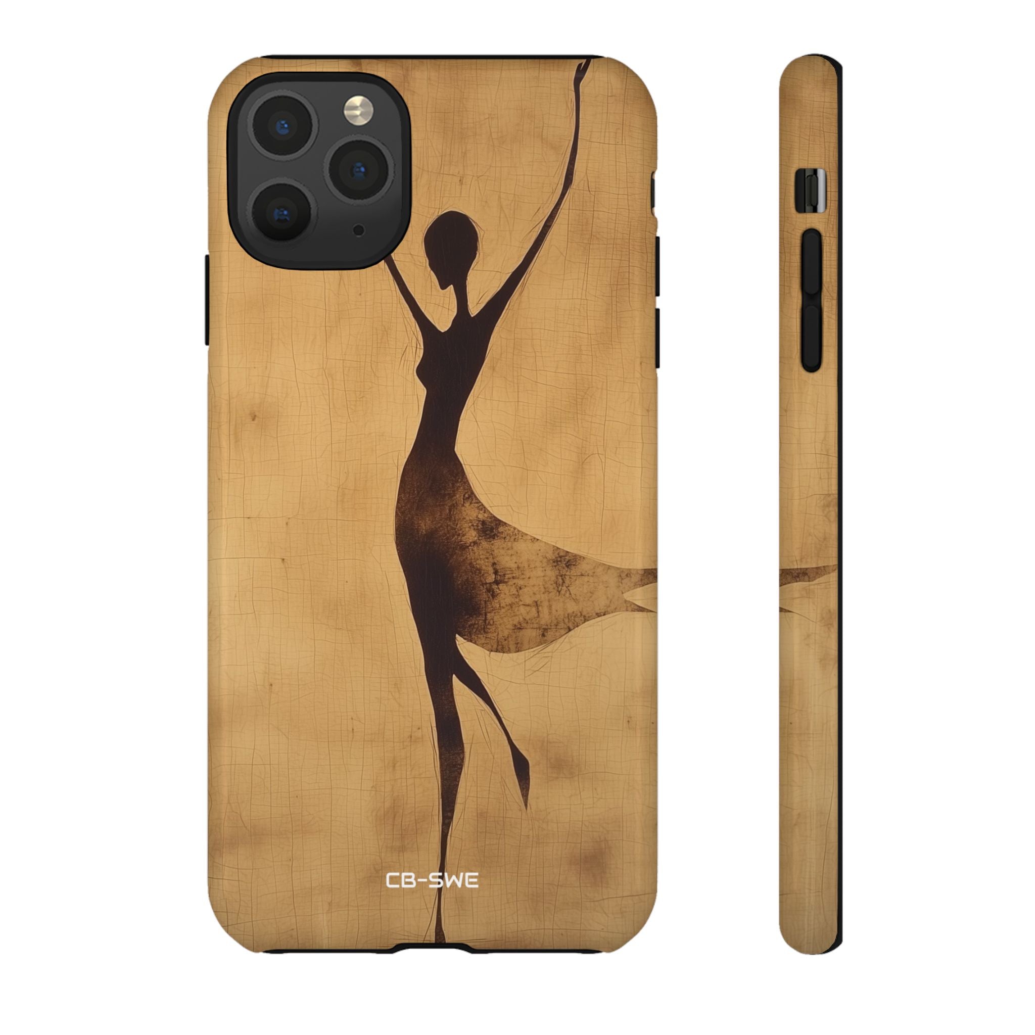 Dancer Shapes Light - iPhone Case