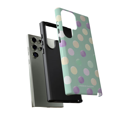 Pastel Polka Dots - Tough Samsung S23 Phone Case