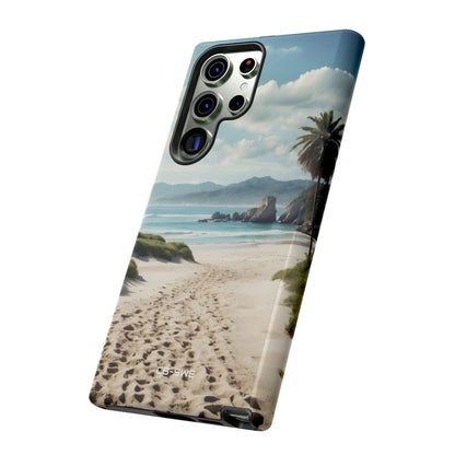 Footprints Trace Sand - Samsung Case