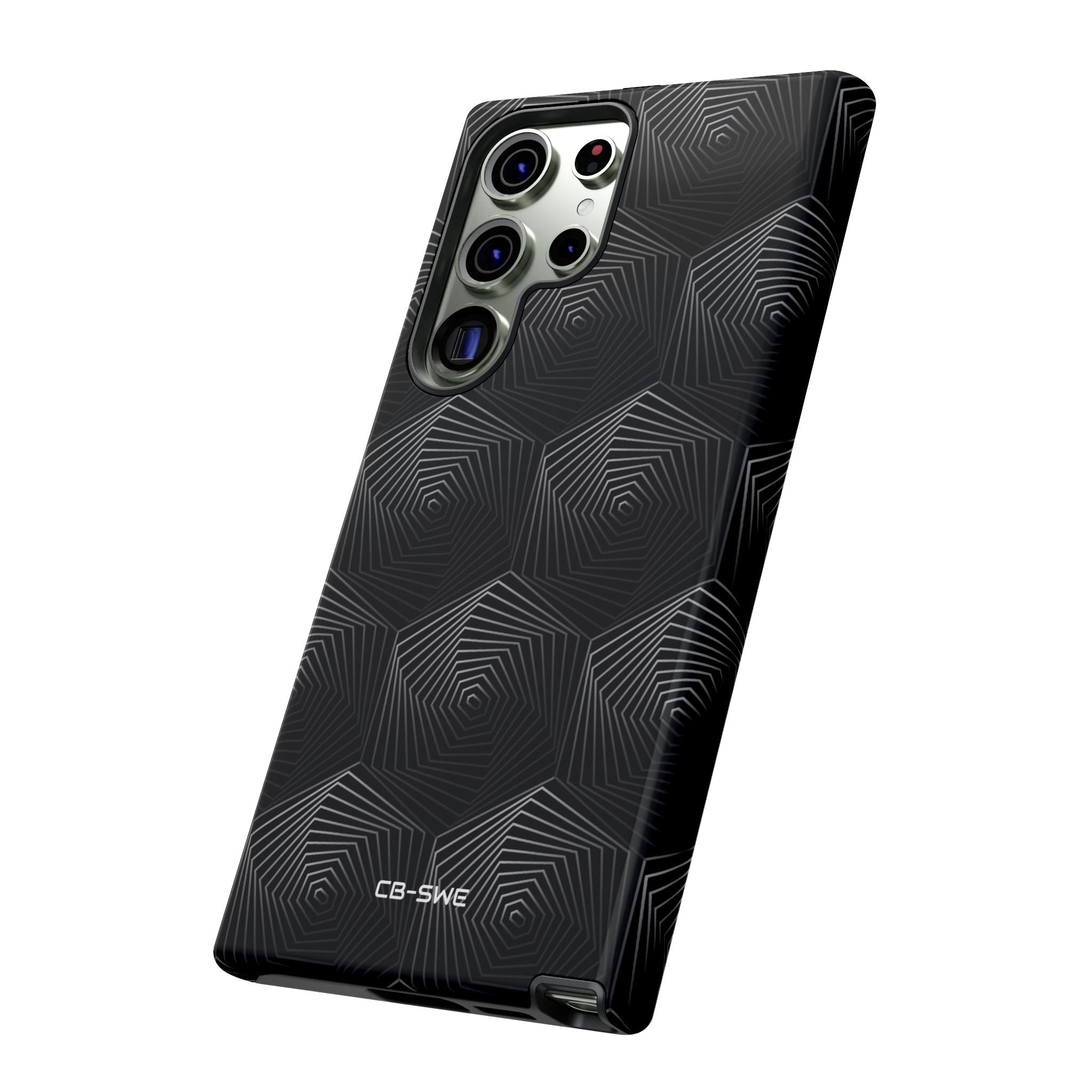 Geometric Spiral Illusion - Samsung Case