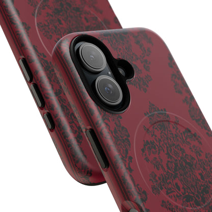 Gothic Crimson Elegance iPhone 16 | Tough+ Phone Case