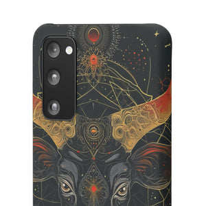 Celestial Taurus Mystique | Slim Phone Case for Samsung