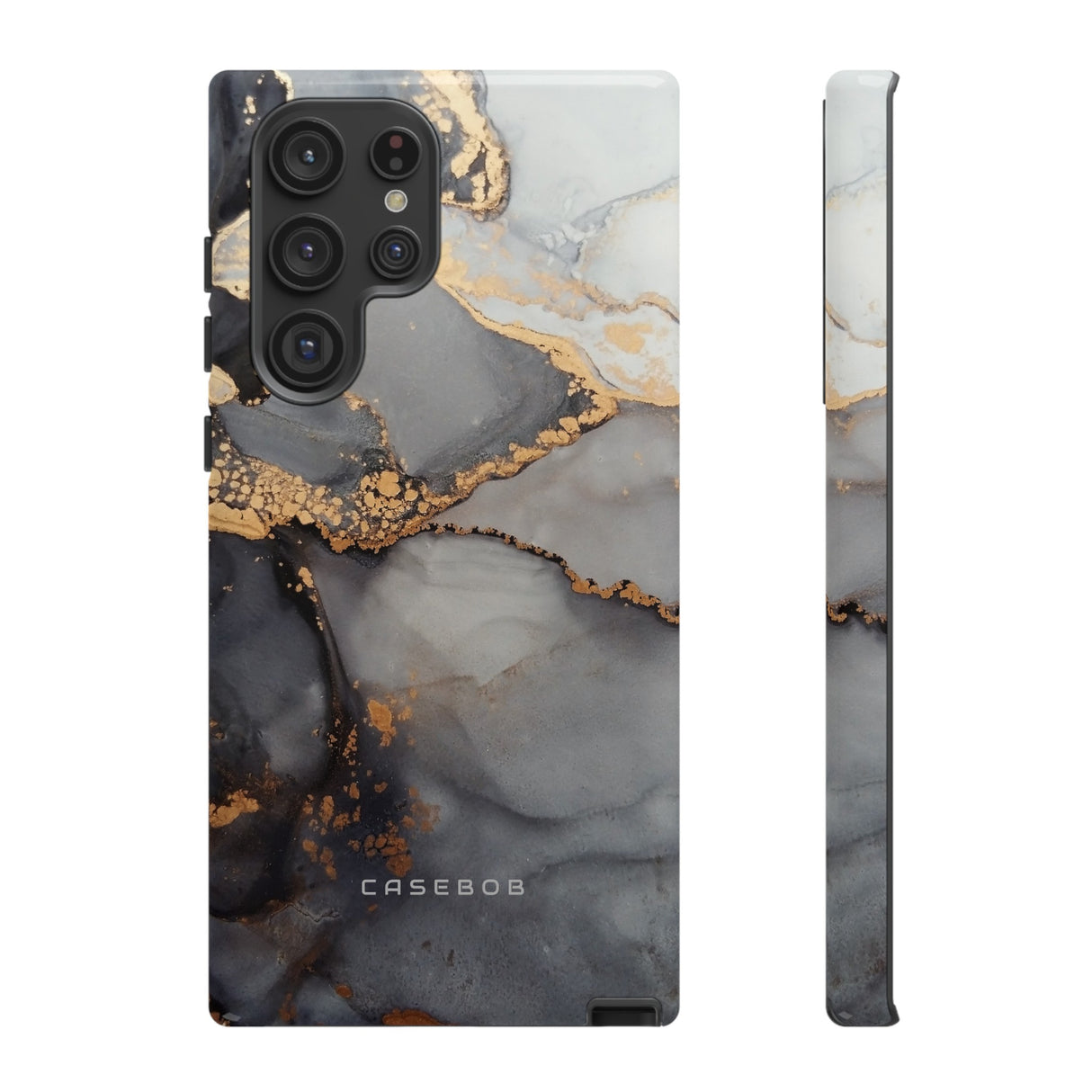 Grey Marble - Protective Phone Case