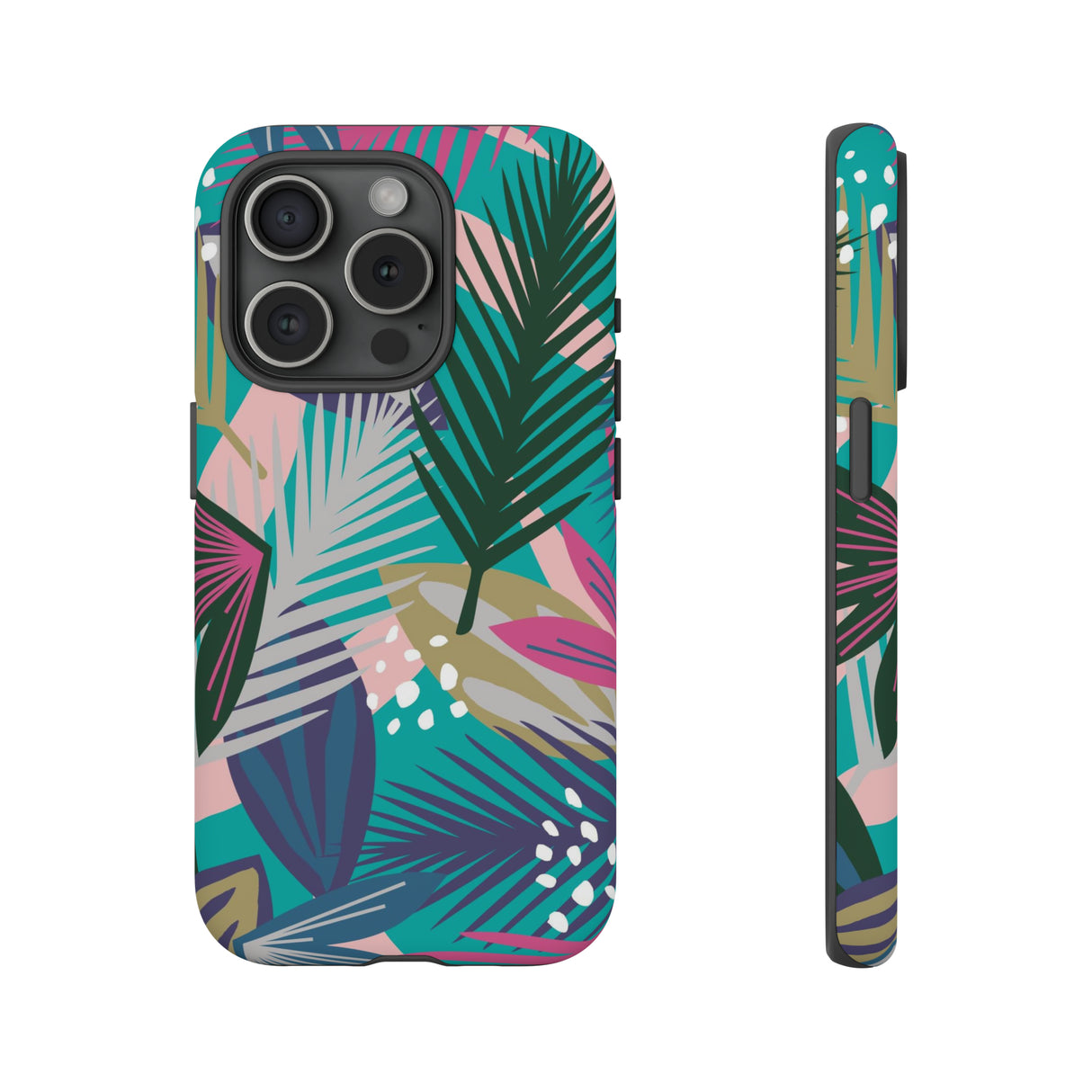 Tropical Leaf Loki - Protective Phone Case