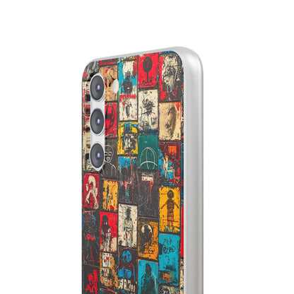 Figured Grid Samsung S23 Plus Case - Soft