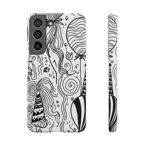 Whimsical Festivity | Slim Phone Case for Samsung