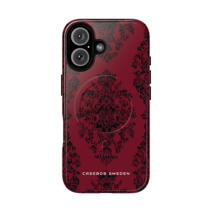 Gothic Crimson Elegance iPhone 16  Tough+ Phone Case