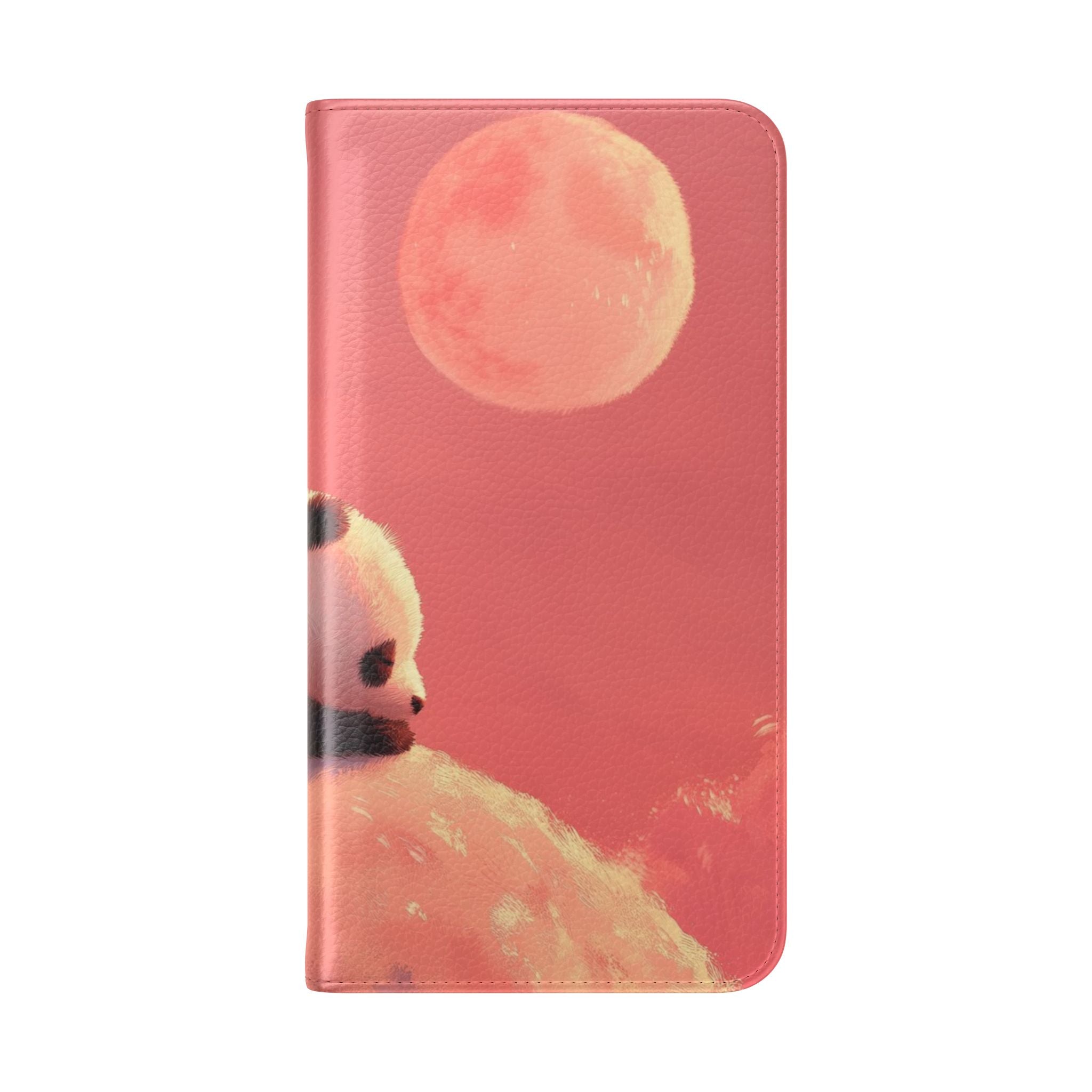 Panda Moonlight - Samsung S23+ Case - Wallet