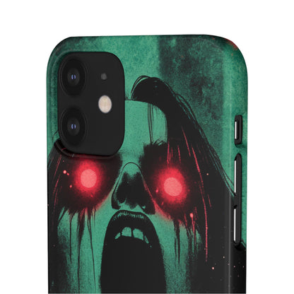 Haunting Glow of Gothic Eyes iPhone 12 - Slim Phone Case