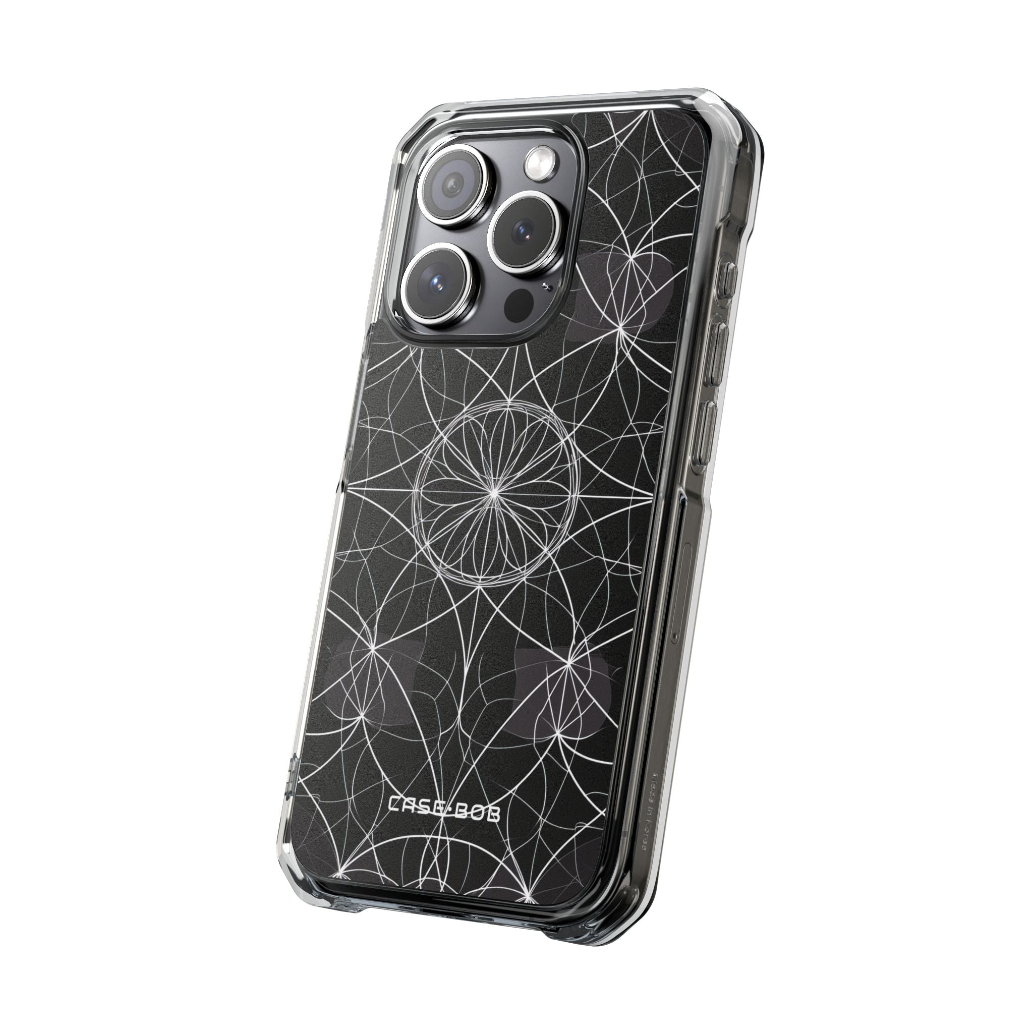 Radiant Petal Orbit iPhone 15 Pro Case - Impact