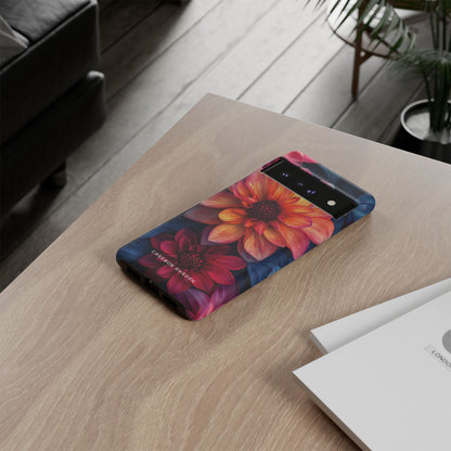 Fiery Bloom Harmony Google Pixel 6 - Tough Phone Case