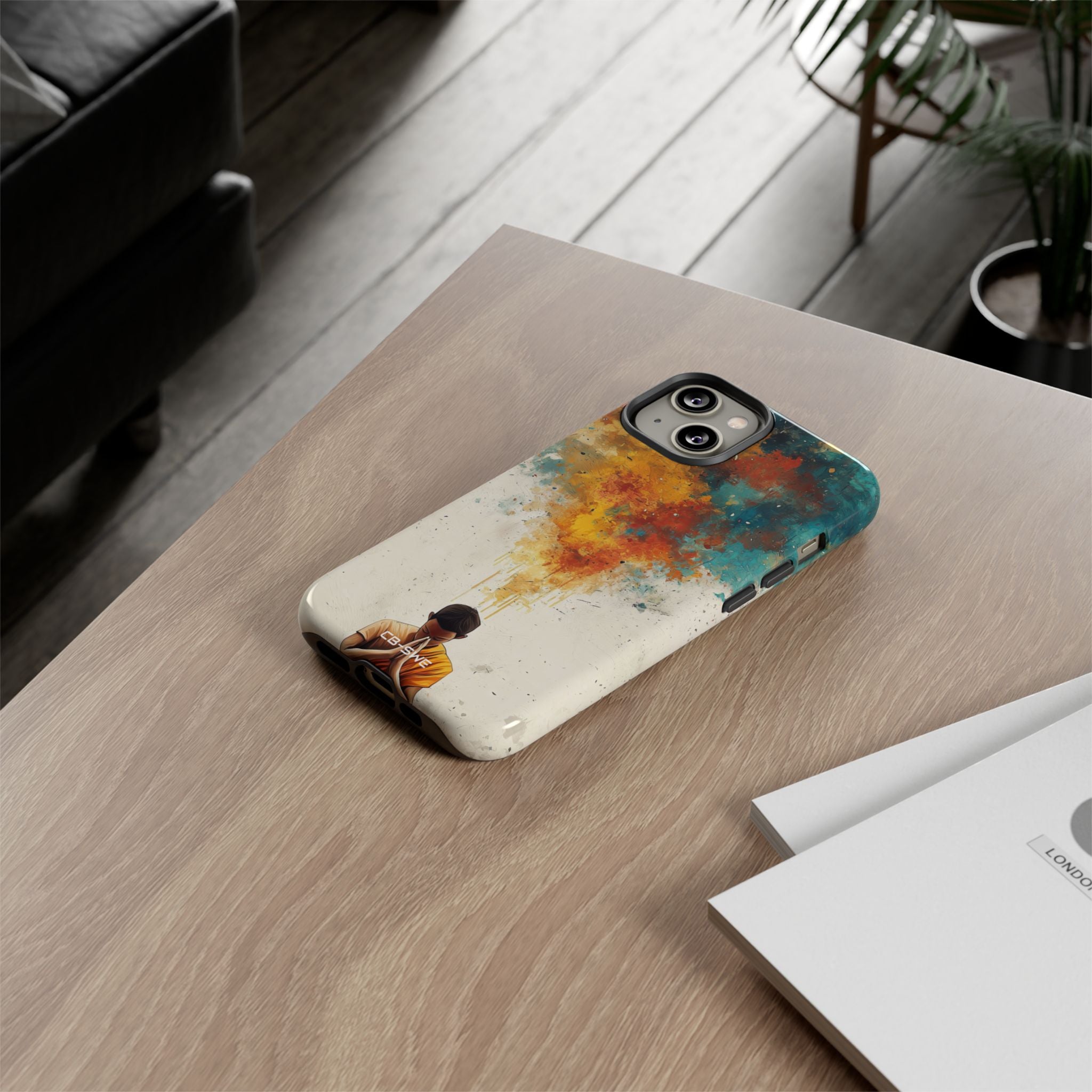 Monk Embracing Enlightenment - iPhone Case
