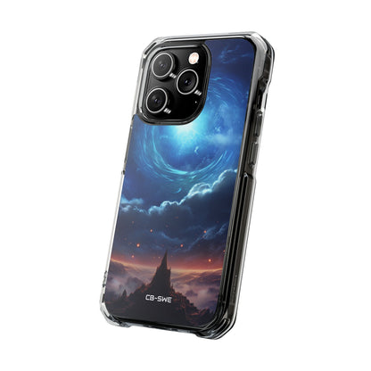 Celestial Vortex Journey iPhone Case - Impact