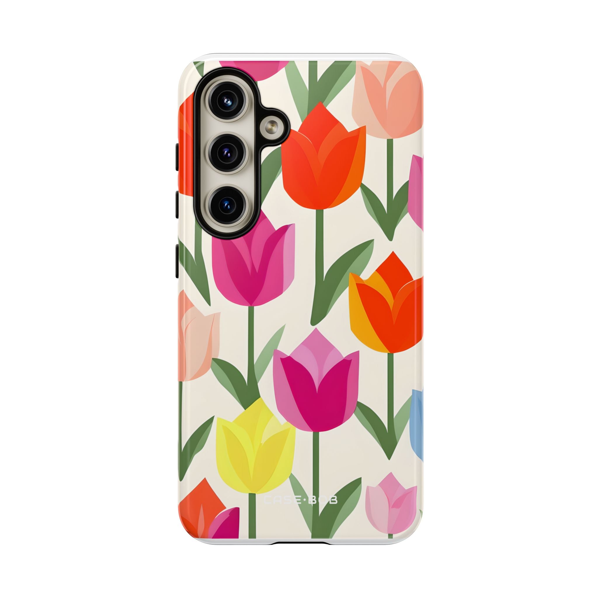 Tulip Harmony Green Samsung S24 Case - Tough