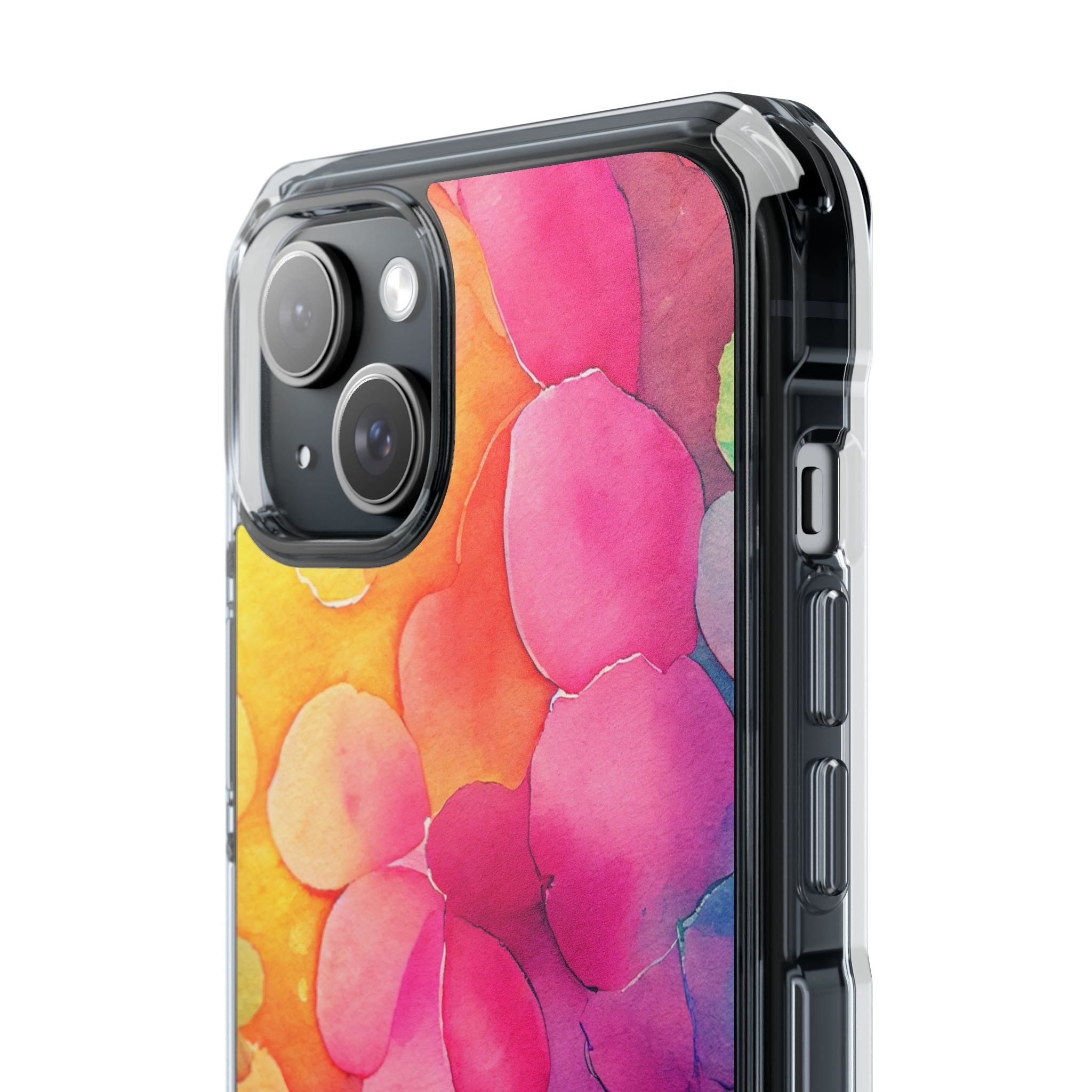 Vibrant Petal Fusion iPhone Case - Impact