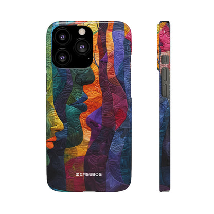 Interwoven Vibrance | Slim Phone Case for iPhone