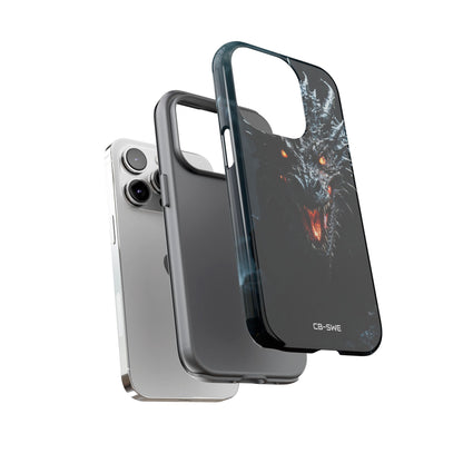 Fierce Dragon Roars - iPhone Case