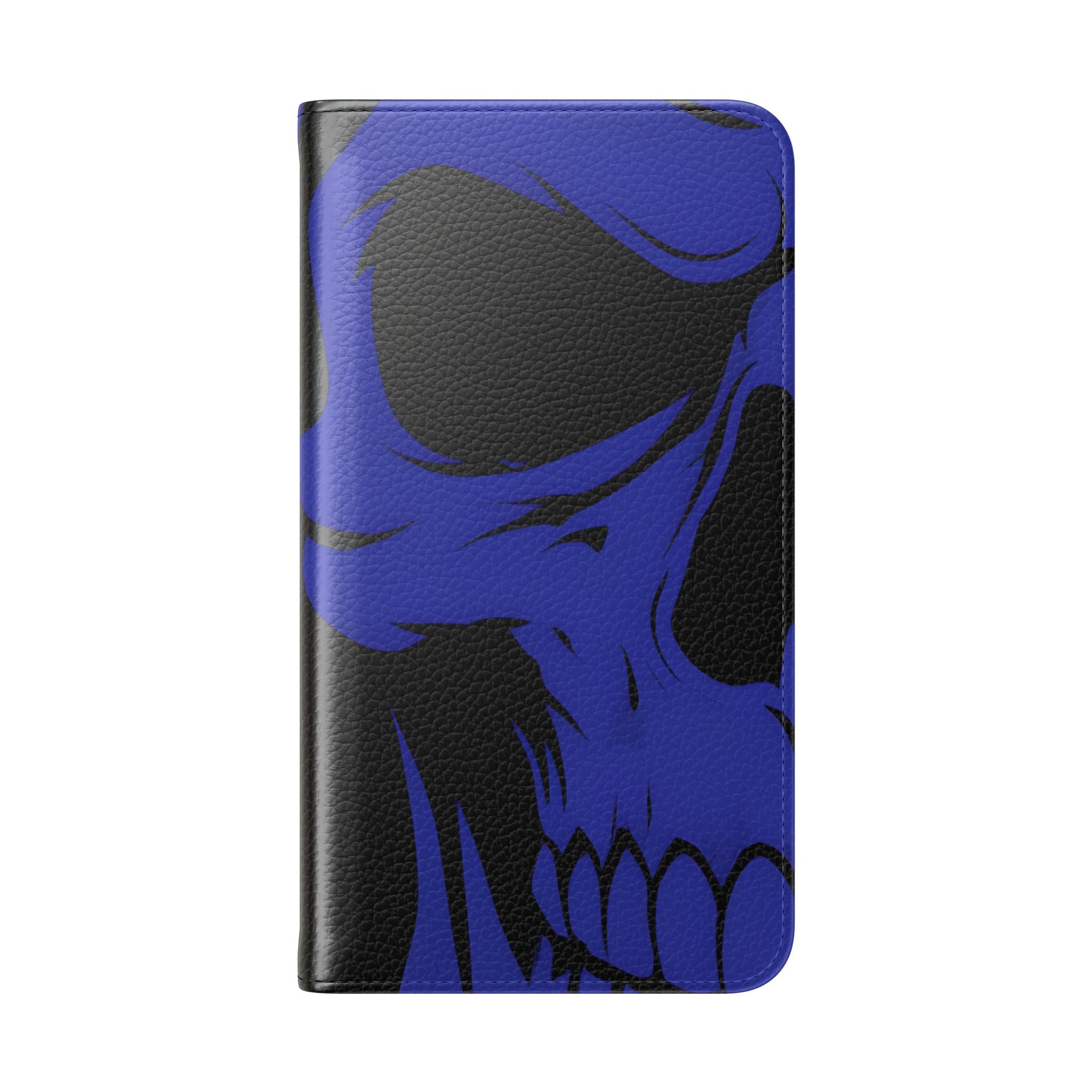 Dual Skulls RedBlue - Samsung S23 Case - Wallet