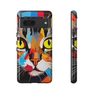 Abstract Kitty Palette - Protective Phone Case