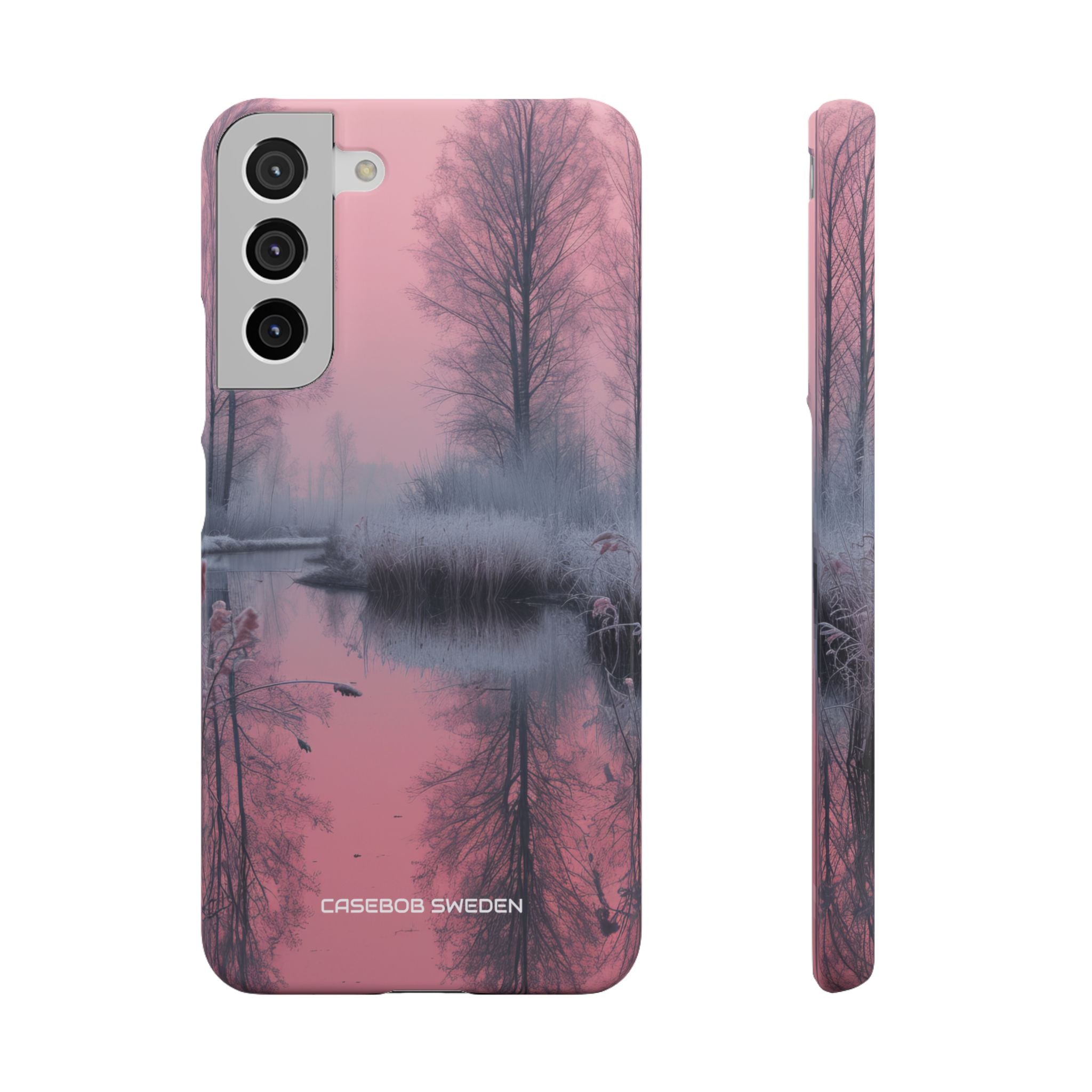 Pink Serenity Case - Slim Samsung S22 Phone Case