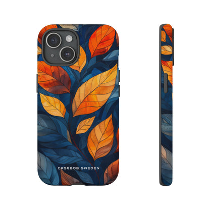 Stained Glass Blossoms iPhone 15 - Tough Phone Case