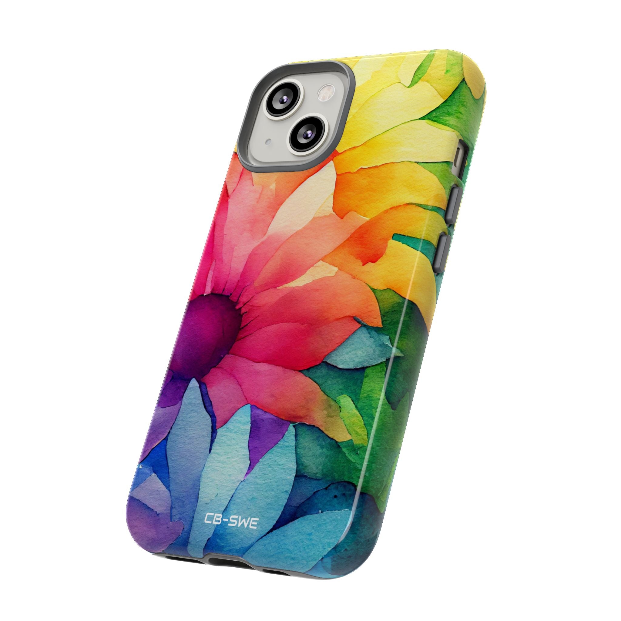 Vibrant Floral Symphony - iPhone Case