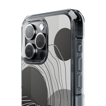 Monochrome Motion Flow iPhone 15 - Impact Clear+