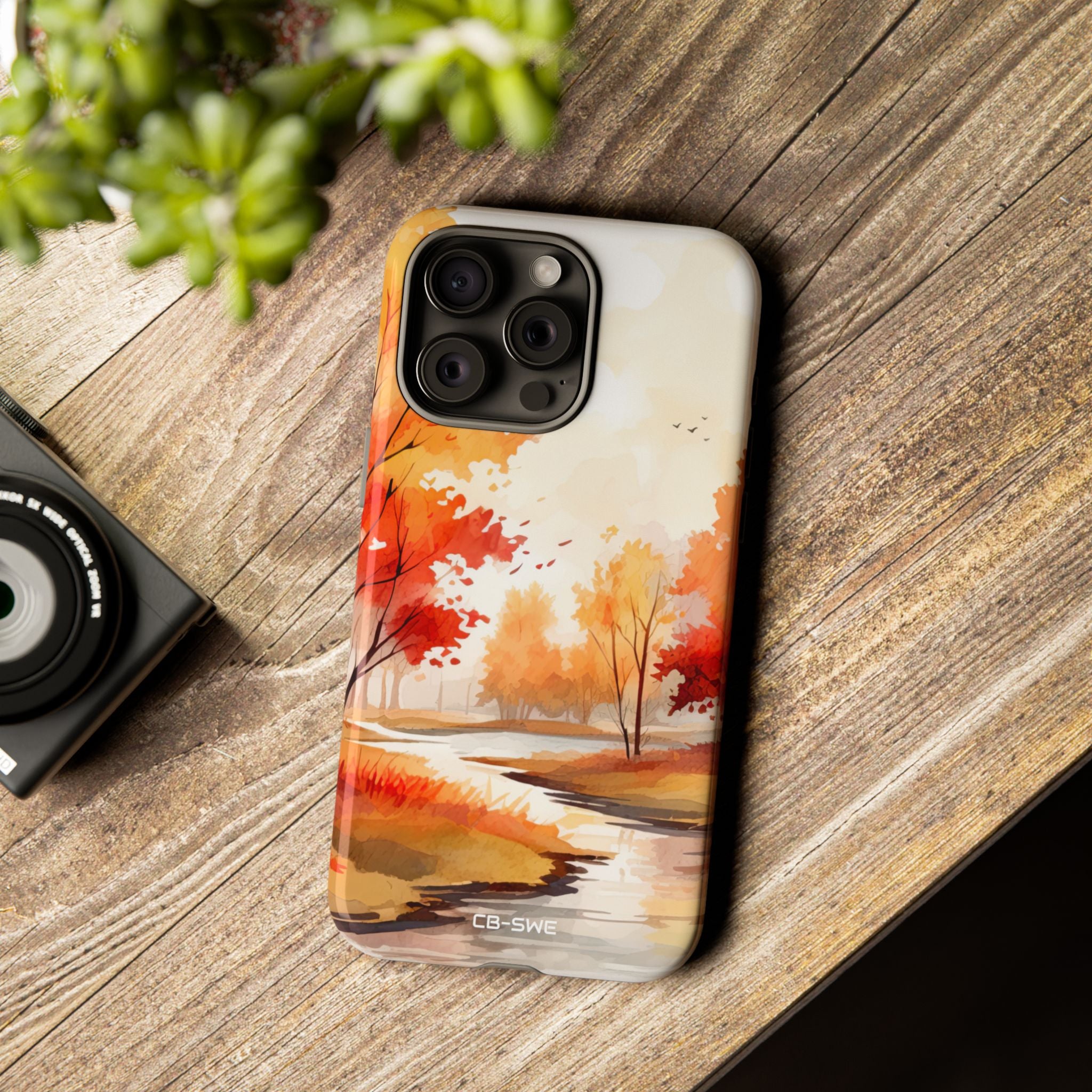Autumn Leaves Dance - iPhone Case