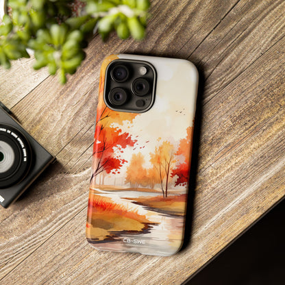 Autumn Leaves Dance - iPhone Case