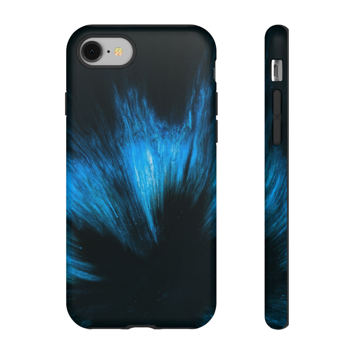 Midnight Shadow Ink Art - Protective Phone Case