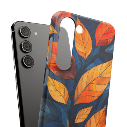 Stained Glass Blossoms Samsung S23 - Slim Phone Case