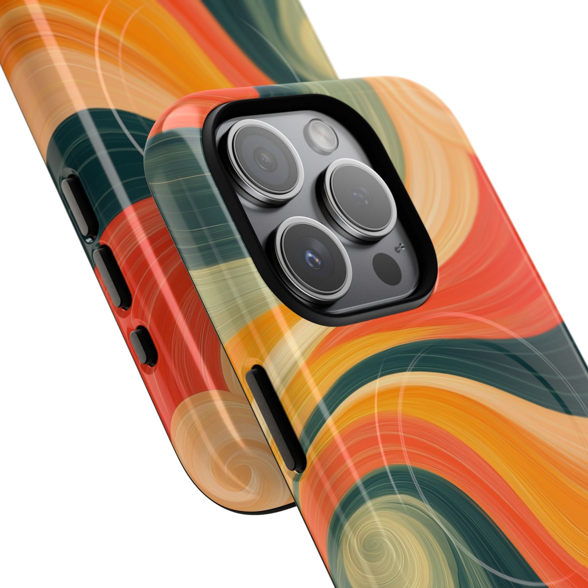 Swirling Ember iPhone 15 Pro Case - Tough+