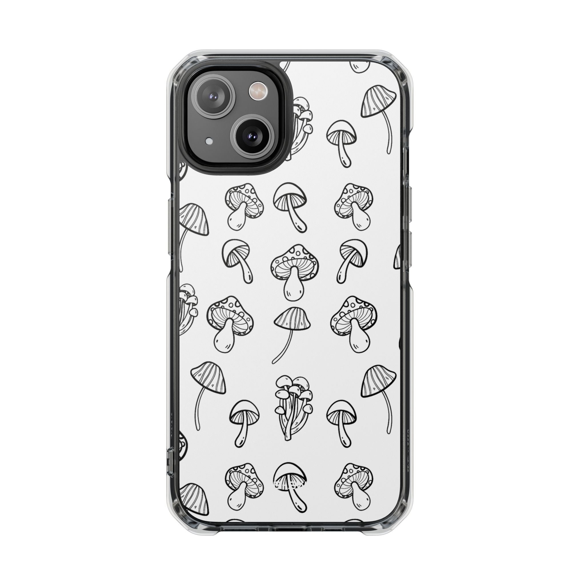 Mushroom Line Play iPhone Case - Impact