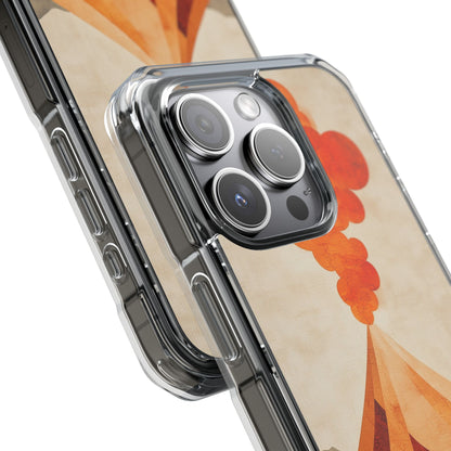 Erupting Heat Waves iPhone Case - Impact