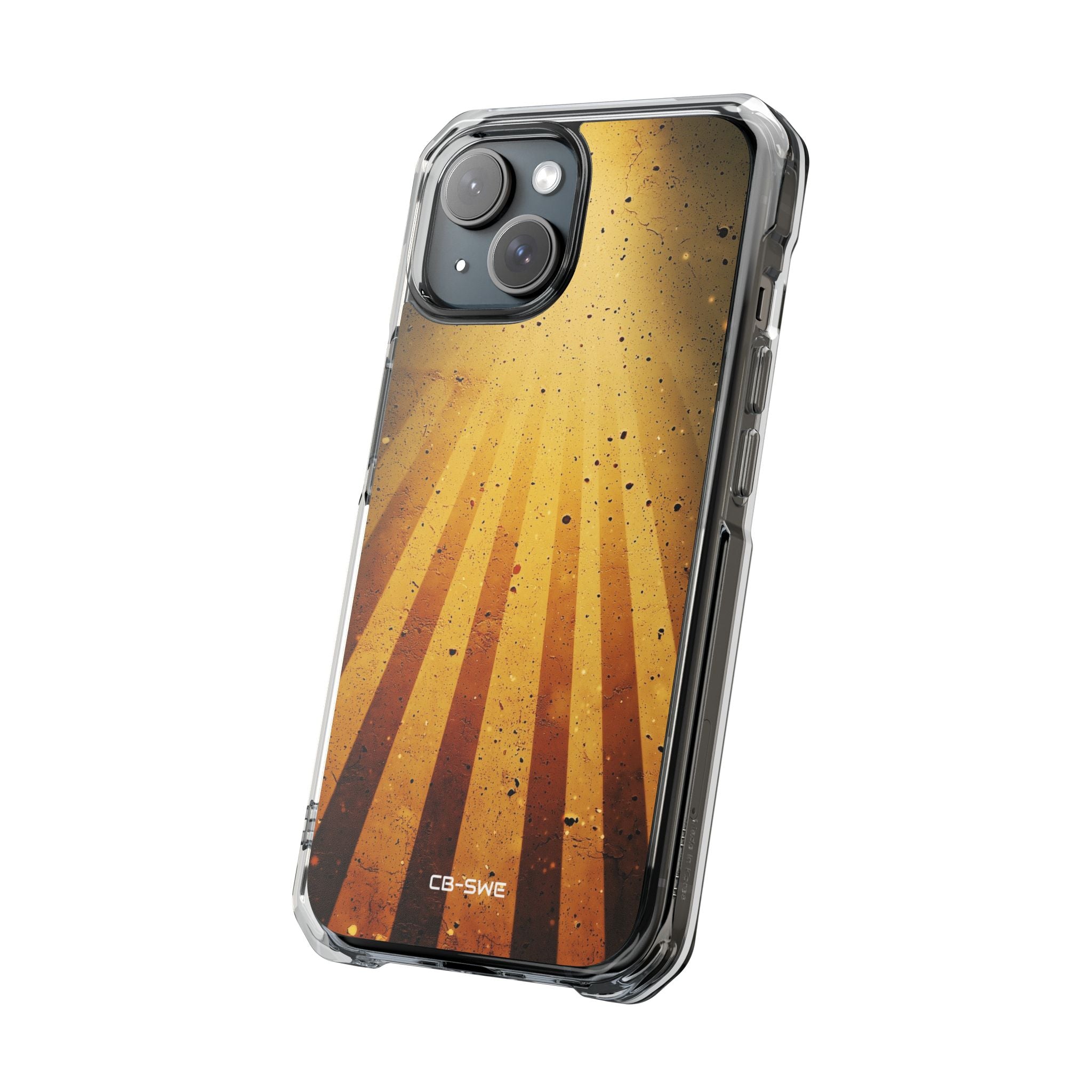 Golden Rays Emanate iPhone Case - Impact