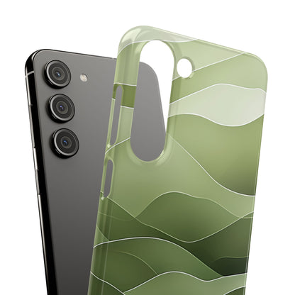 Gradient Emerald Drift Samsung S23 - Slim Phone Case