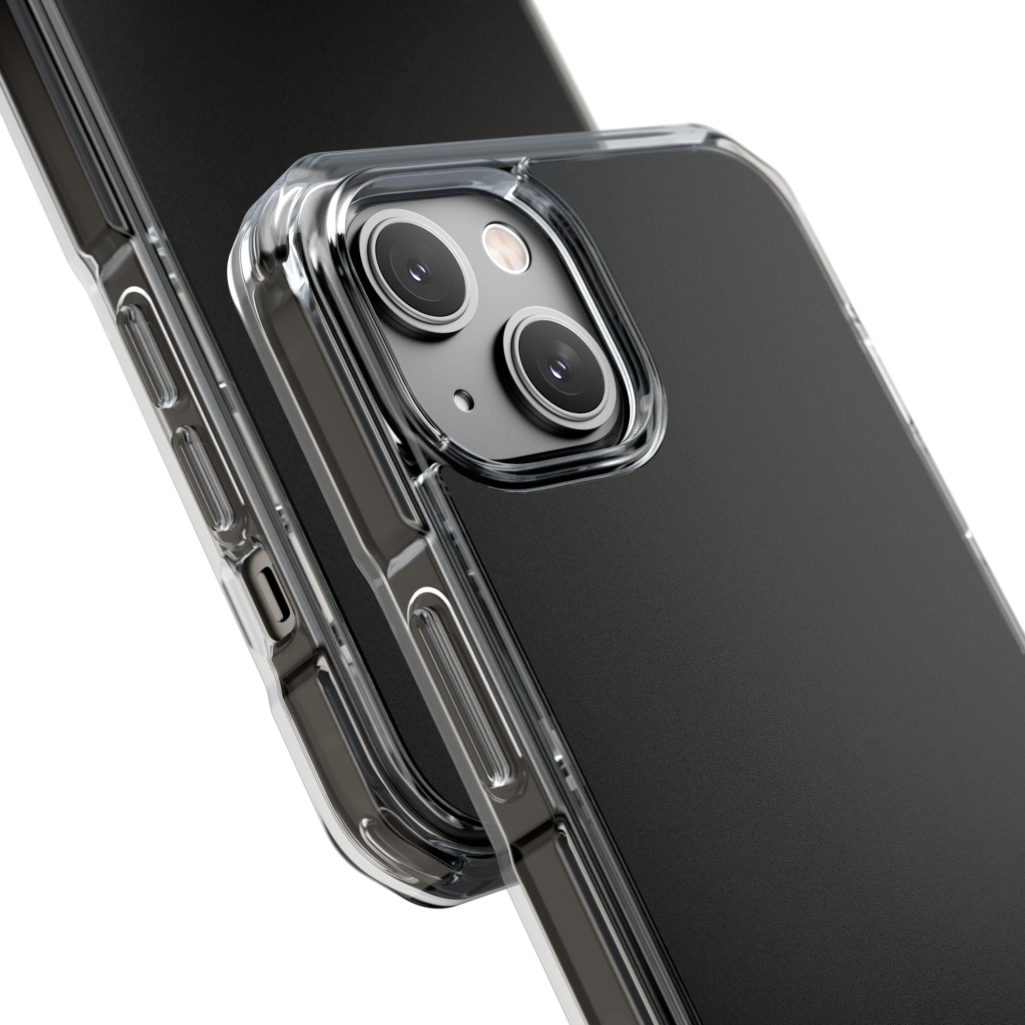 Black iPhone 14 - Clear Impact Phone Case