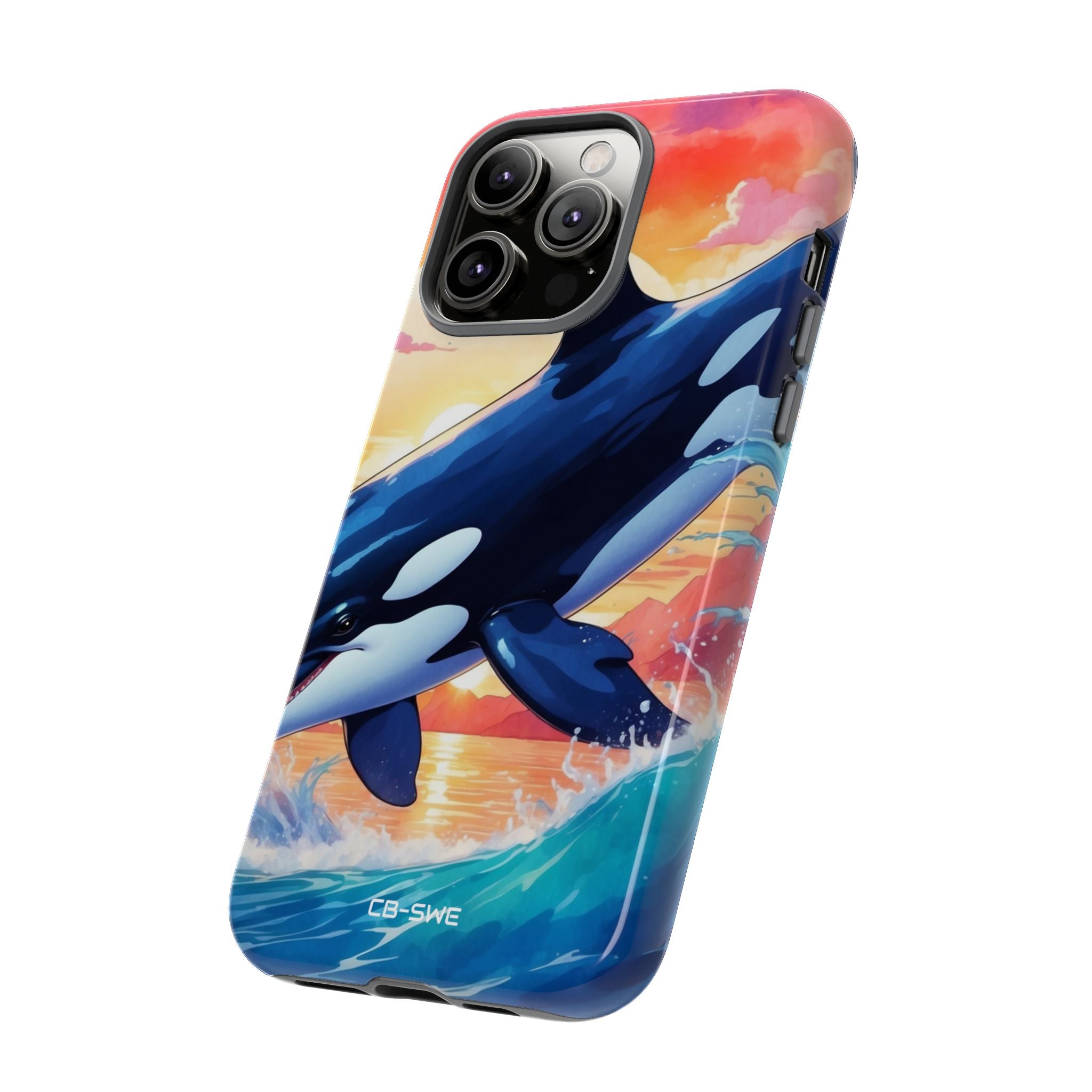 Orca Leaps Joyfully - iPhone Case