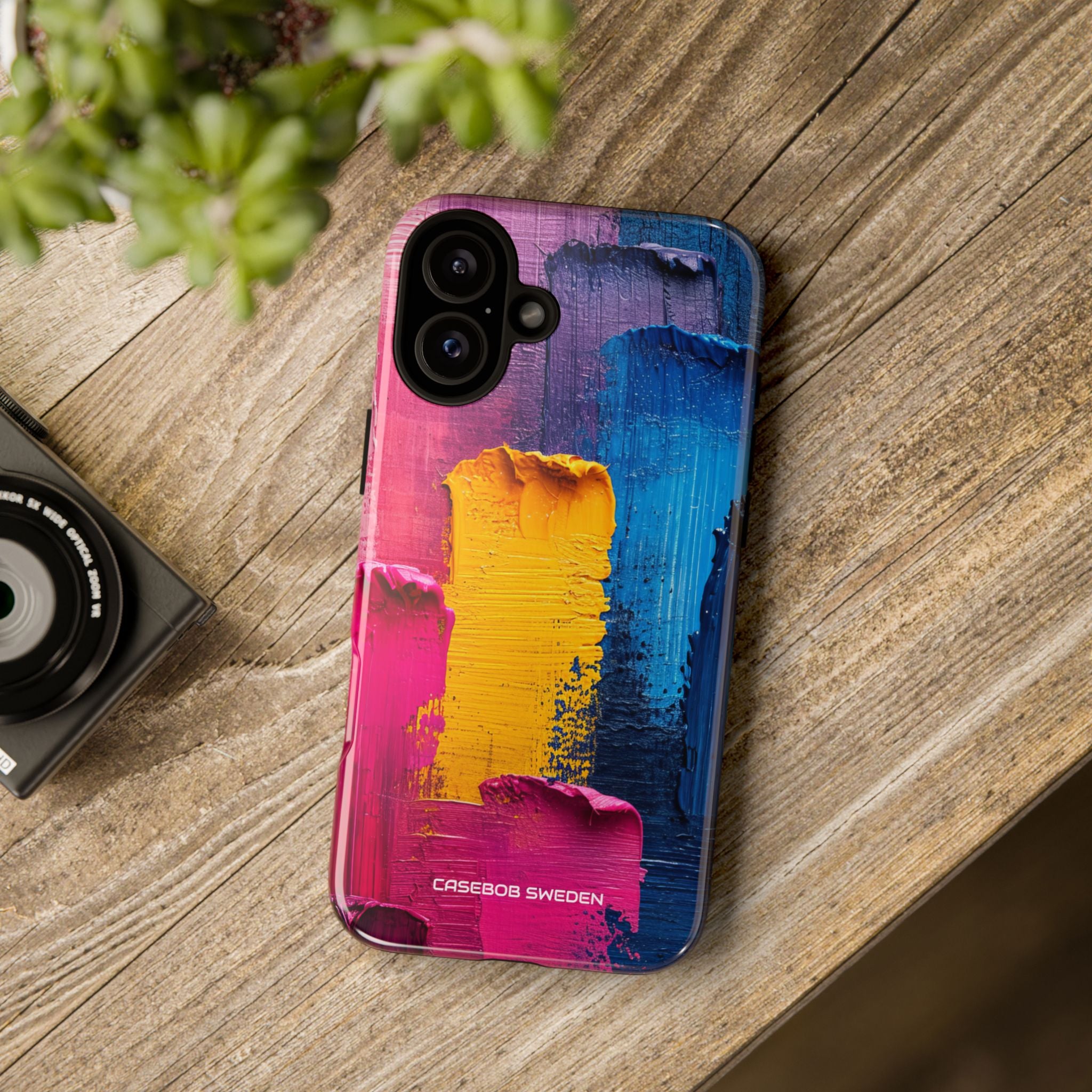 Bold Abstract Texture - Tough iPhone 16 Phone Case