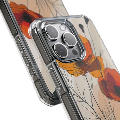 Golden Bloom Dance iPhone 15 - Impact Clear+