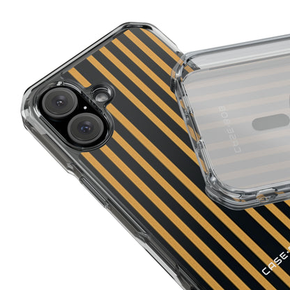 Golden Stripes iPhone 16 Case - Impact
