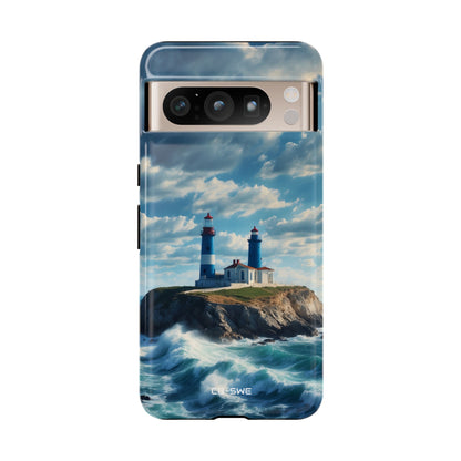 Lighthouse Guards Waves - Google Pixel Case