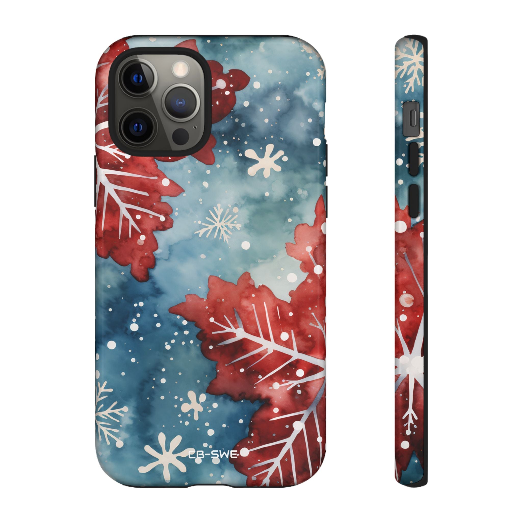 Winter Leaves Dance - iPhone Case