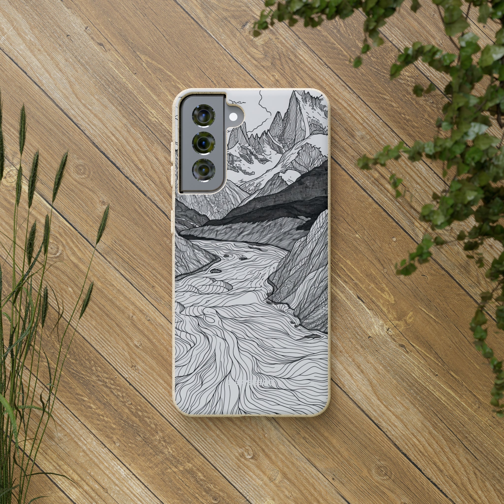 Mountain Tranquility | Biodegradable Phone Case