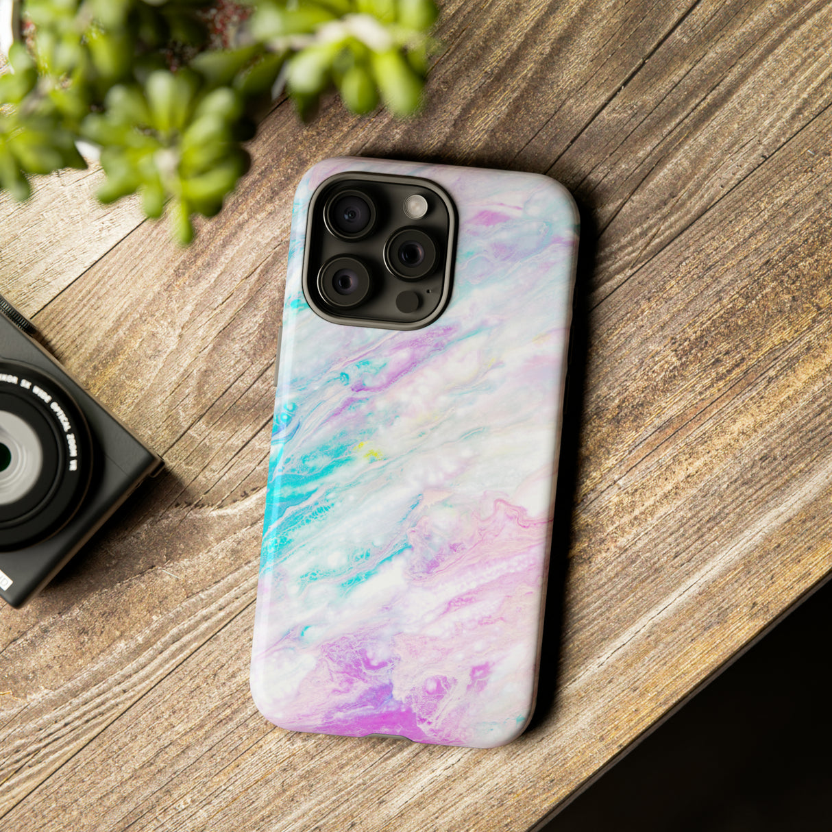 Watercolor Pink - Protective Phone Case