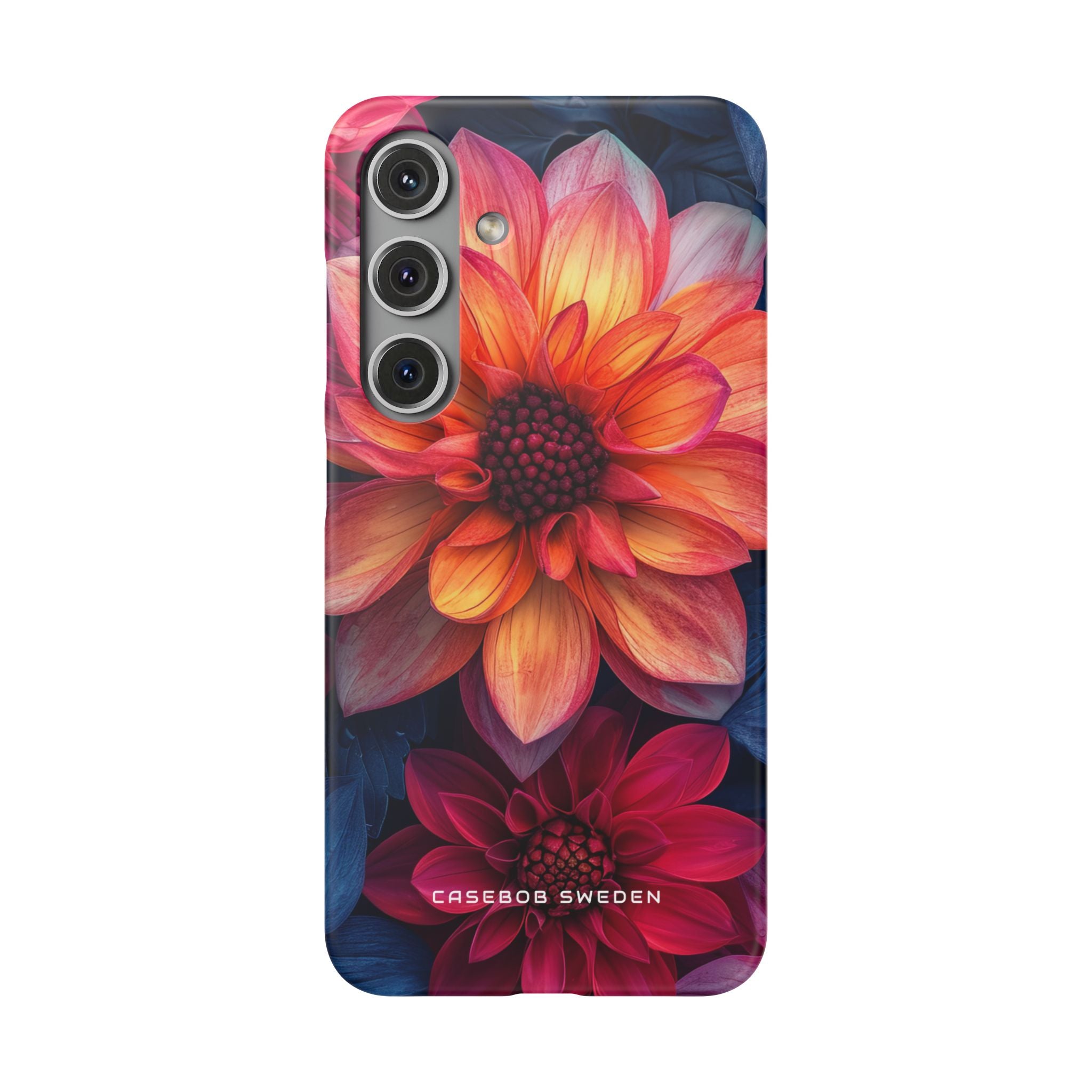 Fiery Bloom Harmony Samsung S24 - Slim Phone Case