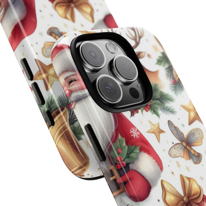 Joyful Santa Delivers - iPhone Case