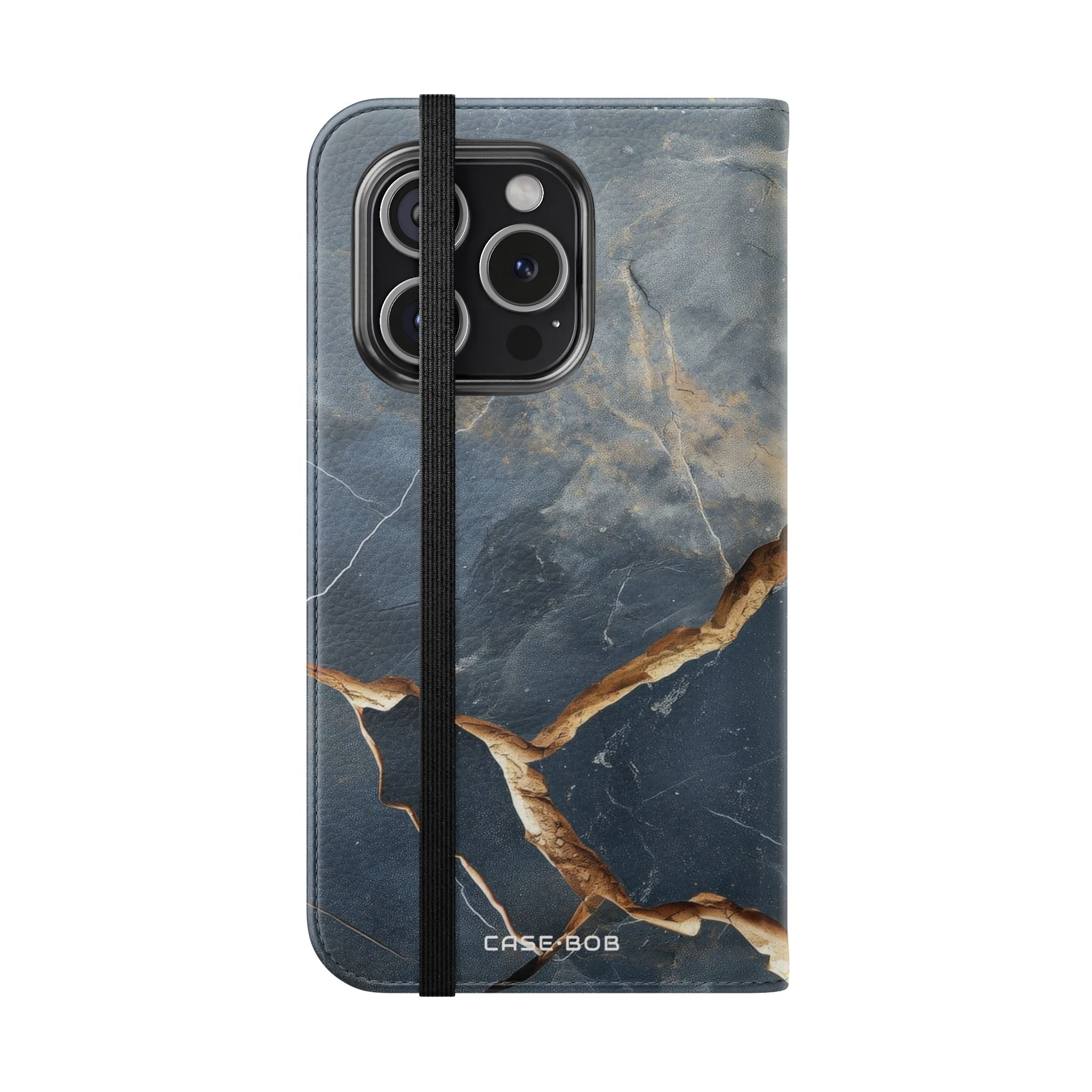 Copper Crackscape - iPhone 15 Pro Case - Wallet