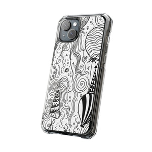 Whimsical Festivity - Phone Case for iPhone (Clear Impact - Magnetic)