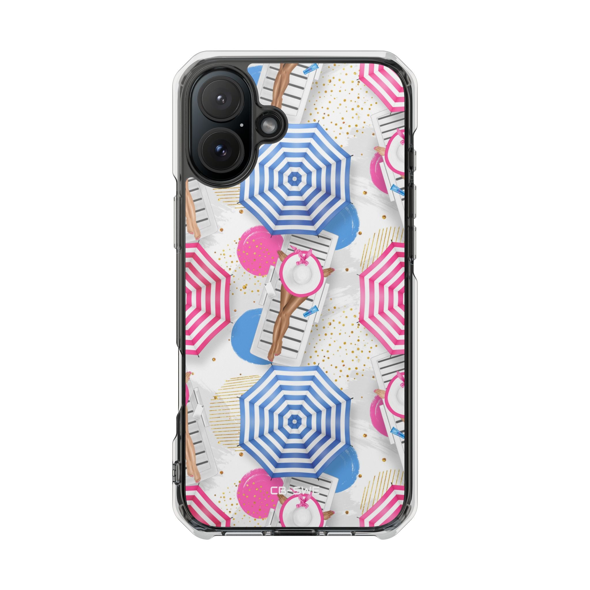 Sun Hats Relaxing iPhone Case - Impact